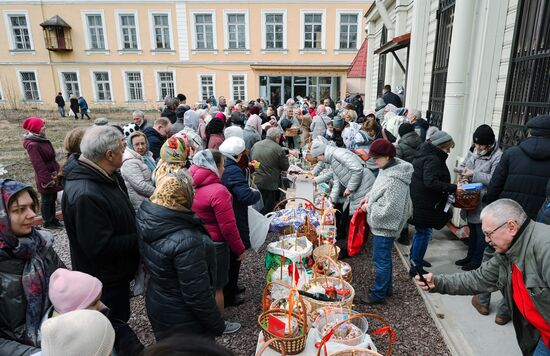 Russia Religion Orthodox Easter Preparations