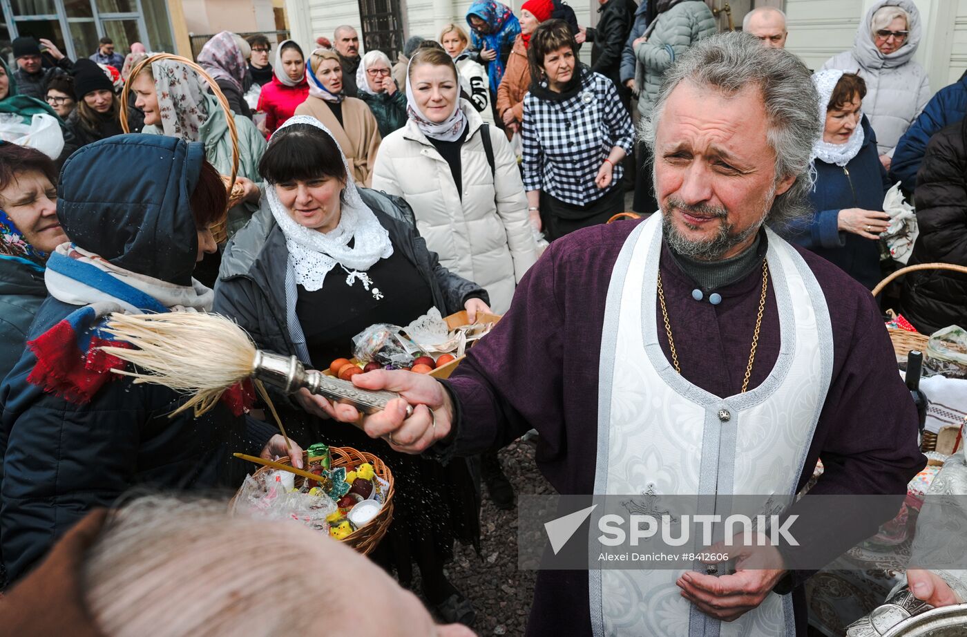 Russia Religion Orthodox Easter Preparations