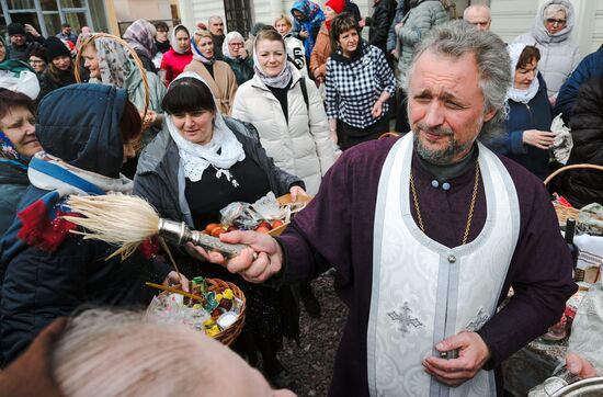 Russia Religion Orthodox Easter Preparations