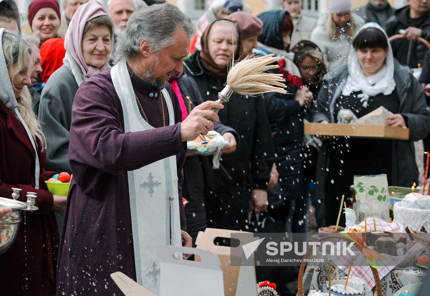 Russia Religion Orthodox Easter Preparations