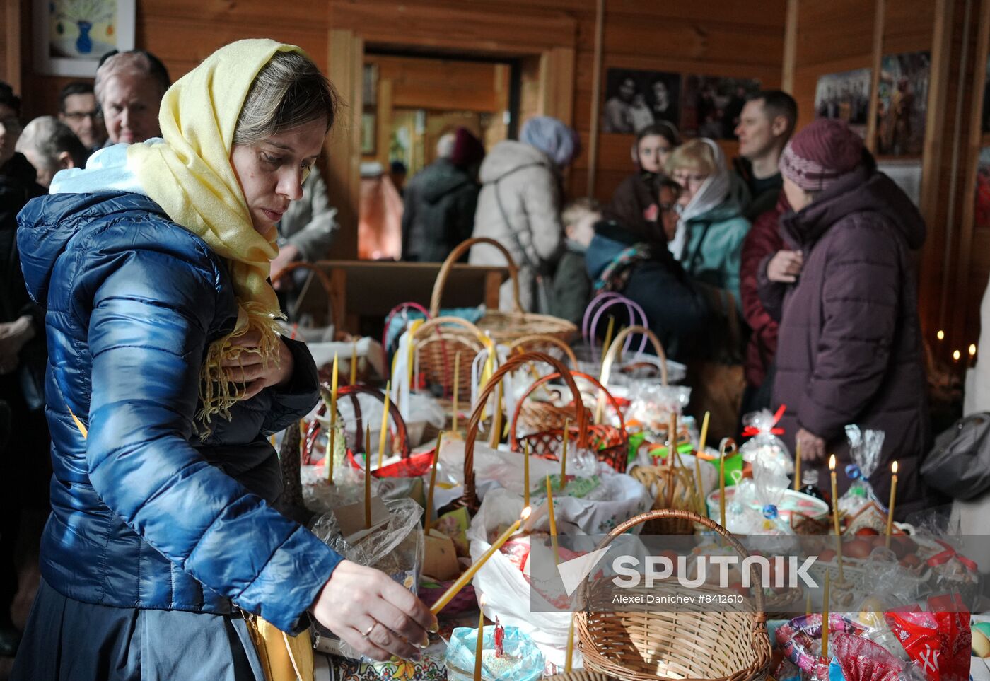 Russia Religion Orthodox Easter Preparations