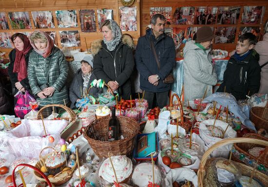 Russia Religion Orthodox Easter Preparations