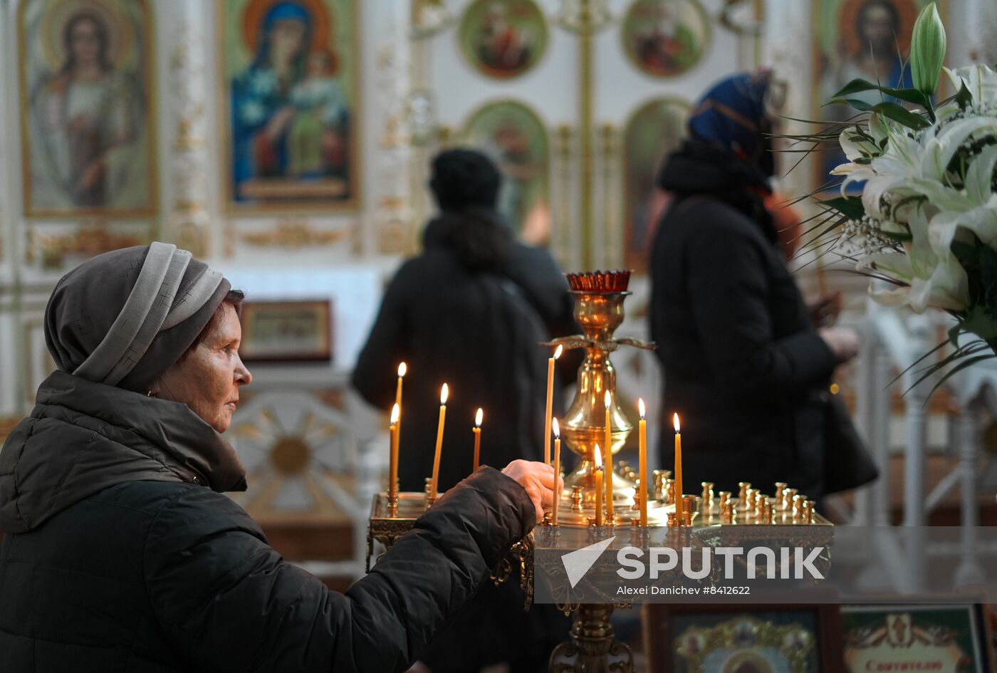 Russia Religion Orthodox Easter Preparations