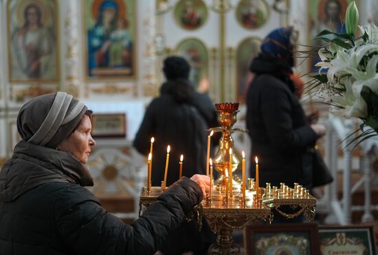 Russia Religion Orthodox Easter Preparations