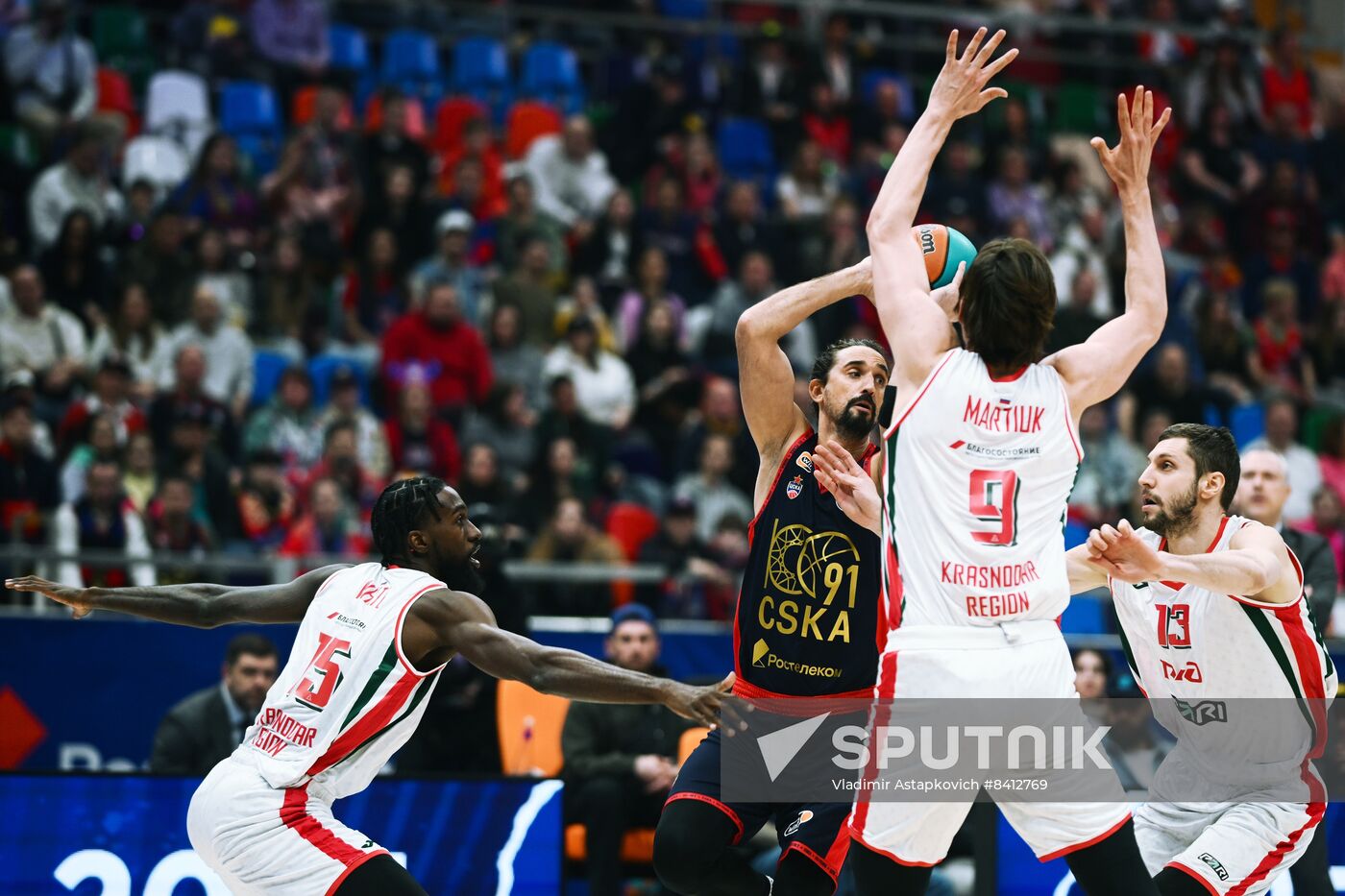 Russia Basketball United League CSKA - Lokomotiv-Kuban