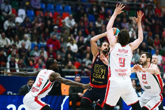 Russia Basketball United League CSKA - Lokomotiv-Kuban