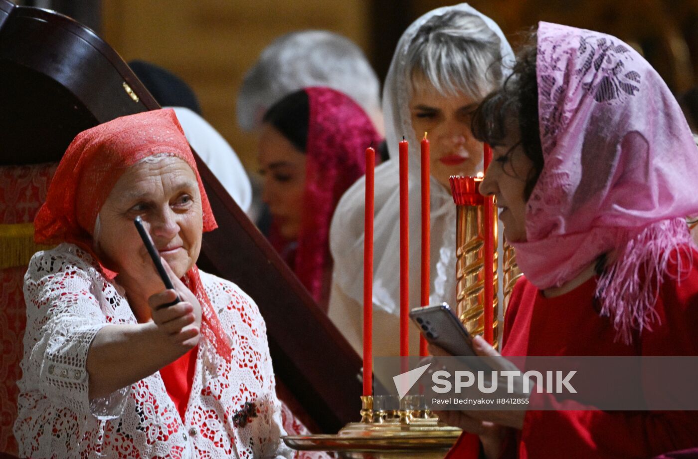 Russia Religion Orthodox Easter