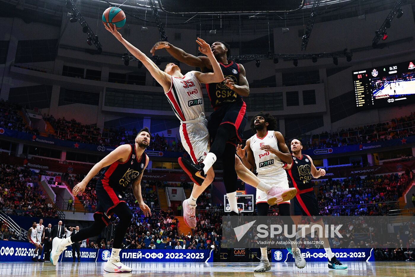 Russia Basketball United League CSKA - Lokomotiv-Kuban