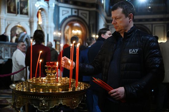 Russia Religion Orthodox Easter