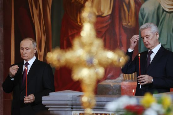 Russia Religion Orthodox Easter
