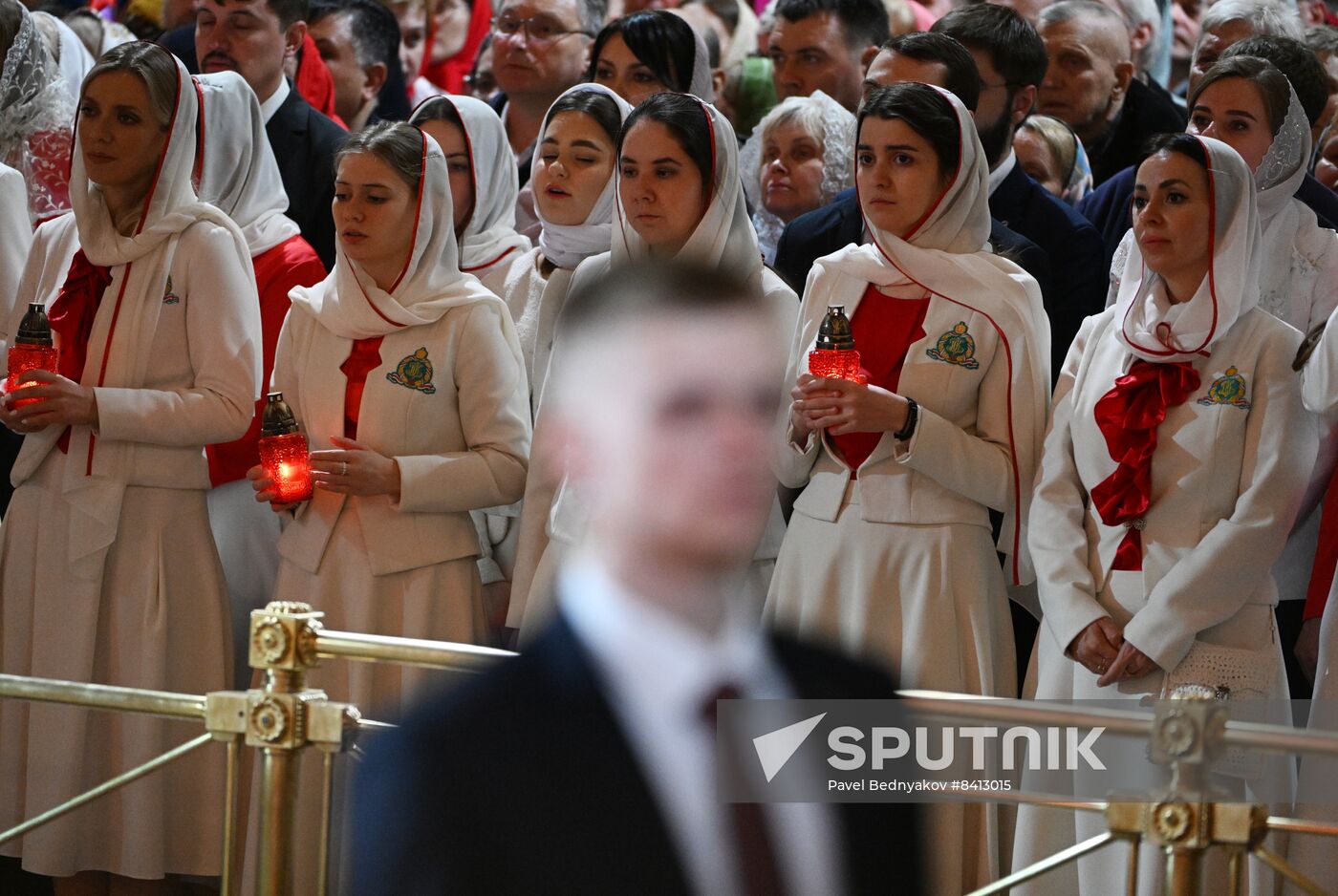 Russia Religion Orthodox Easter