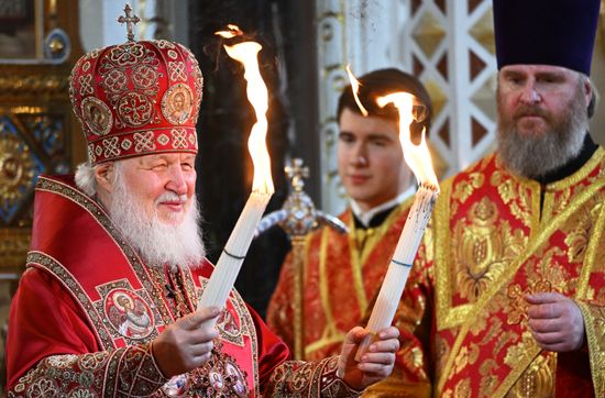 Russia Religion Orthodox Easter