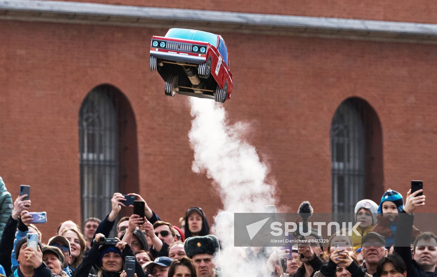 Russia Cosmonautics Day Show