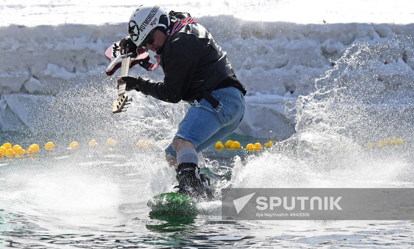 Russia Ski Season Ending Event