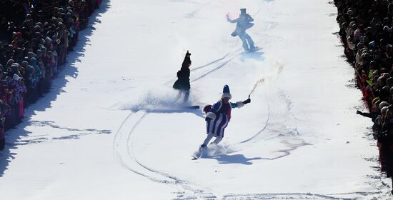 Russia Ski Season Ending Event