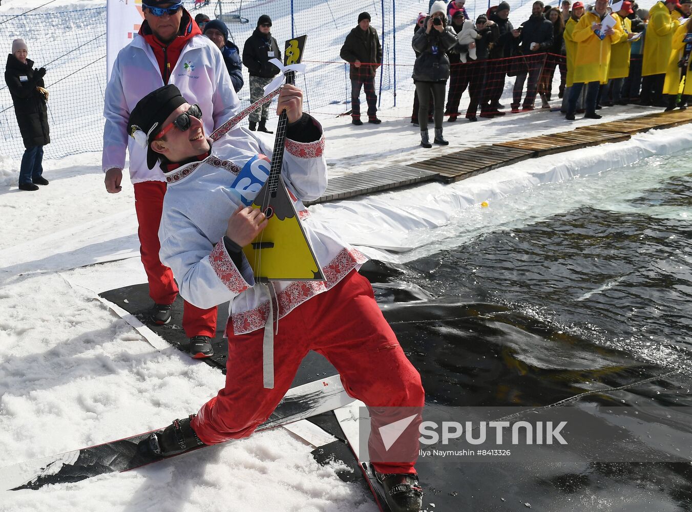 Russia Ski Season Ending Event