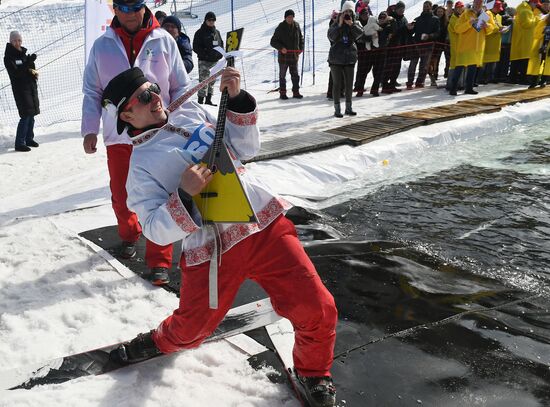 Russia Ski Season Ending Event