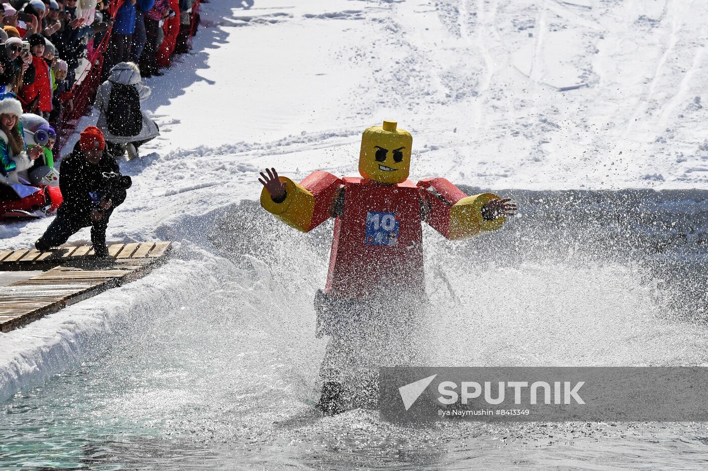 Russia Ski Season Ending Event