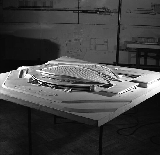 Model of Krylatskoye cycle track