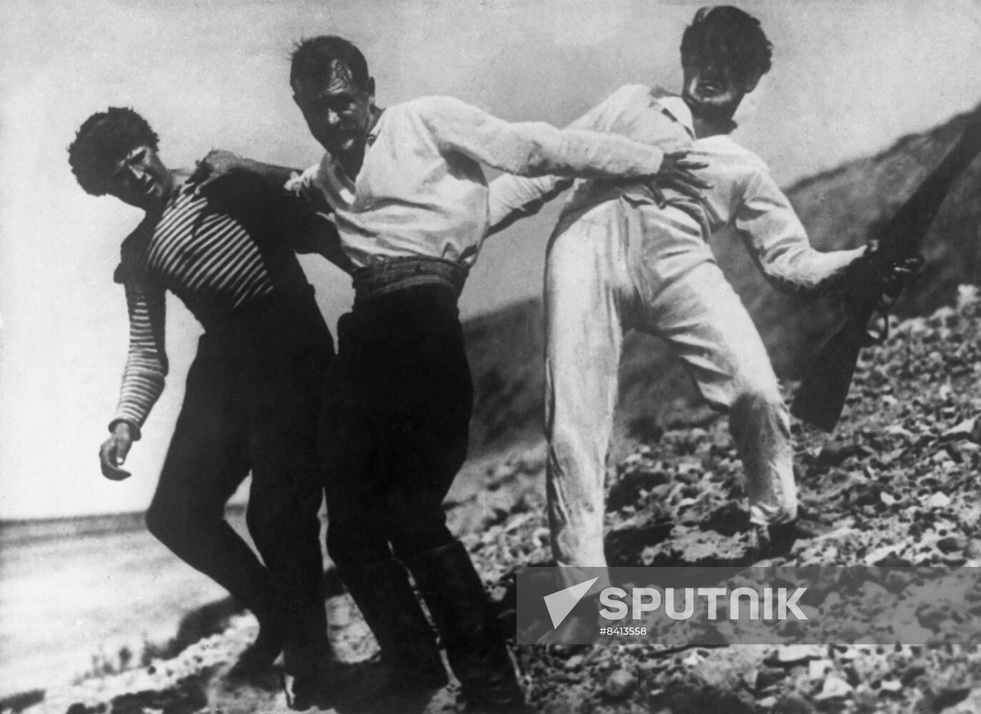 Still from feature film Chapayev