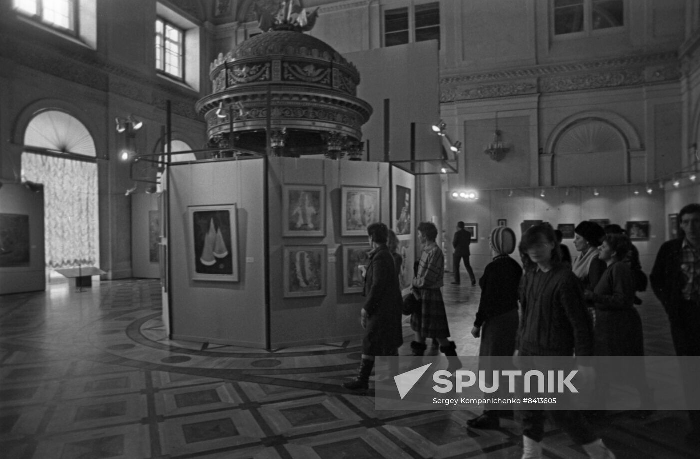 Exhibition of works by Mexican artist Rufino Tamayo at State Hermitage