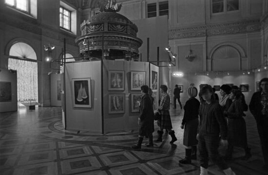 Exhibition of works by Mexican artist Rufino Tamayo at State Hermitage
