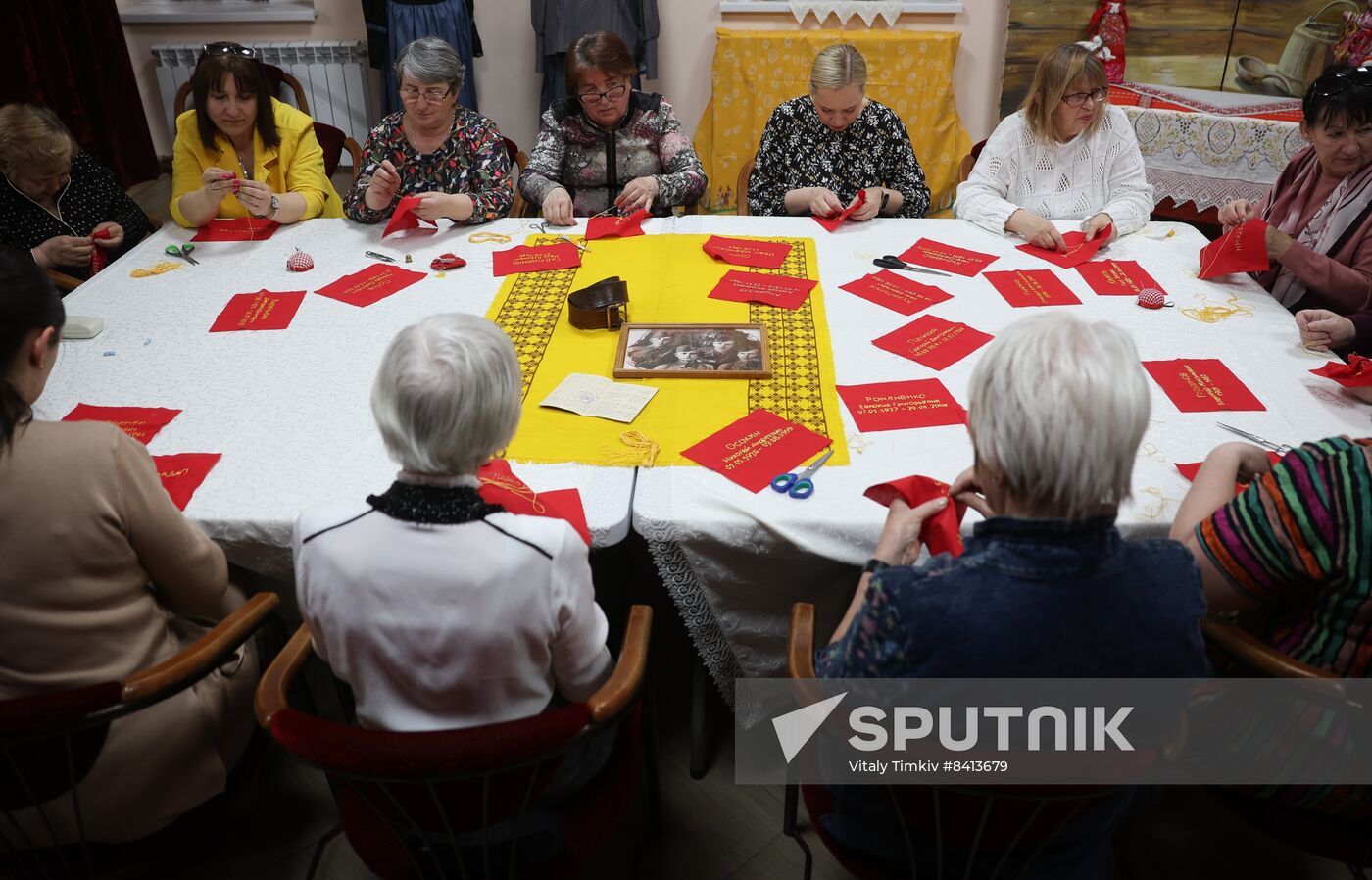 Creating Banner of Heroes in Krasnodar