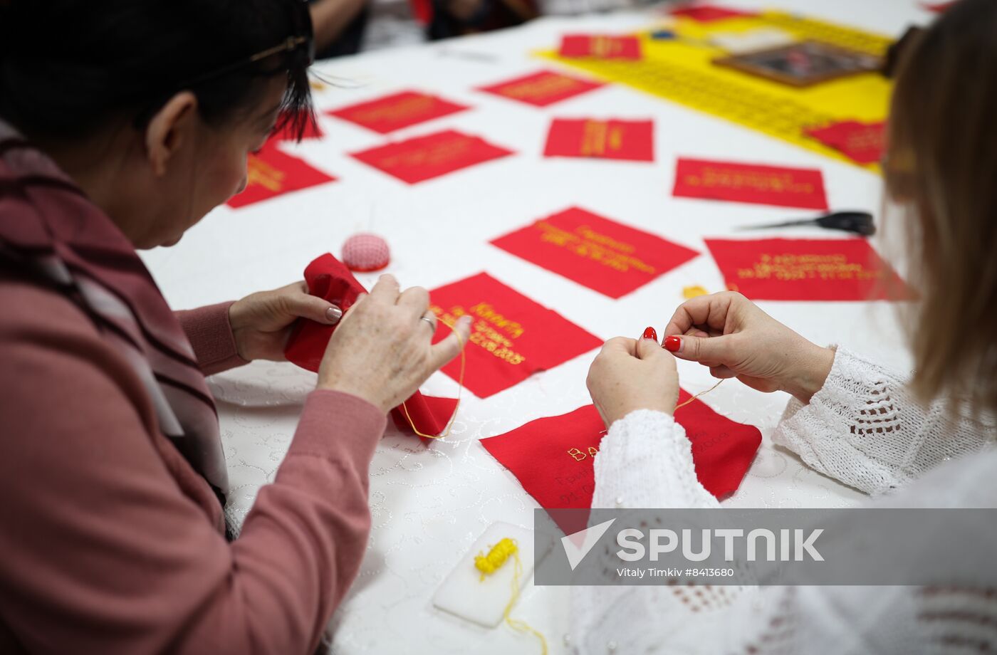 Creating Banner of Heroes in Krasnodar