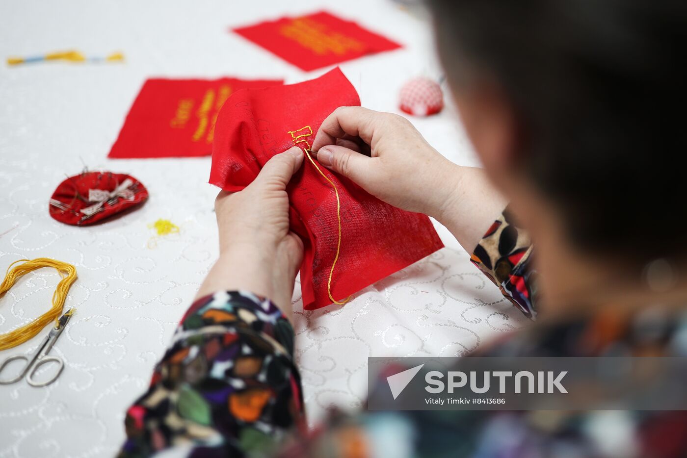 Creating Banner of Heroes in Krasnodar