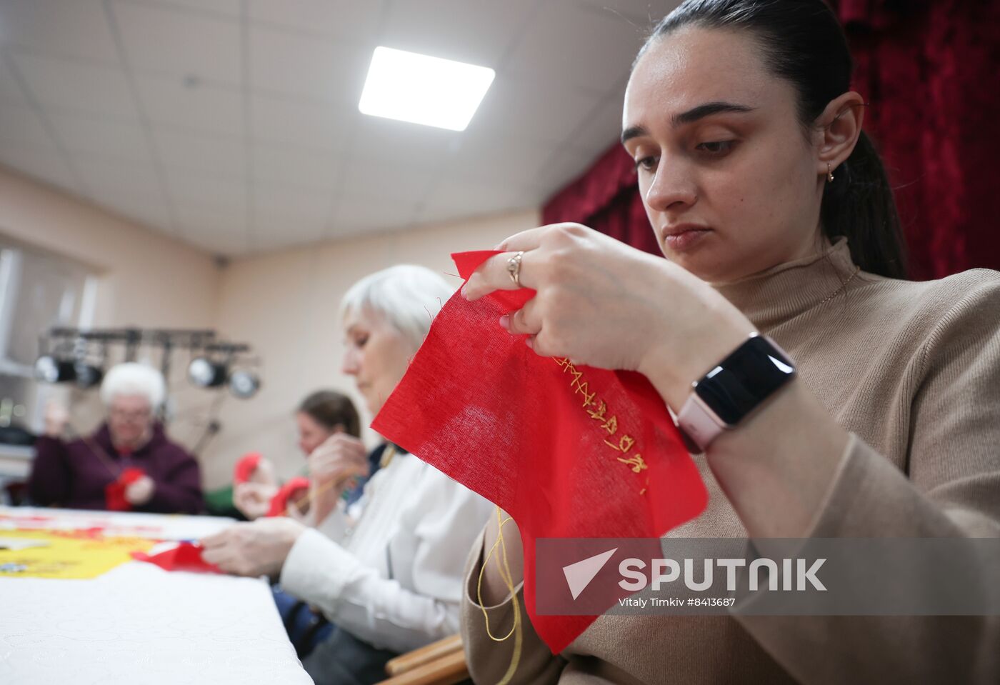 Creating Banner of Heroes in Krasnodar