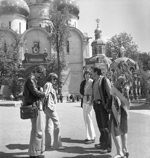 French theater director Philippe Genty in USSR