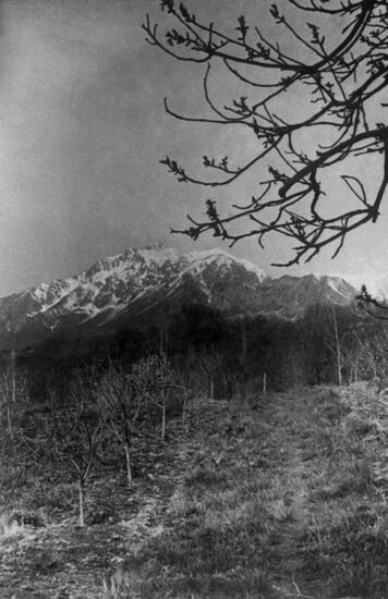 Ak-Terek, mountain village in Jety-Oguz district, Issyk-Kul