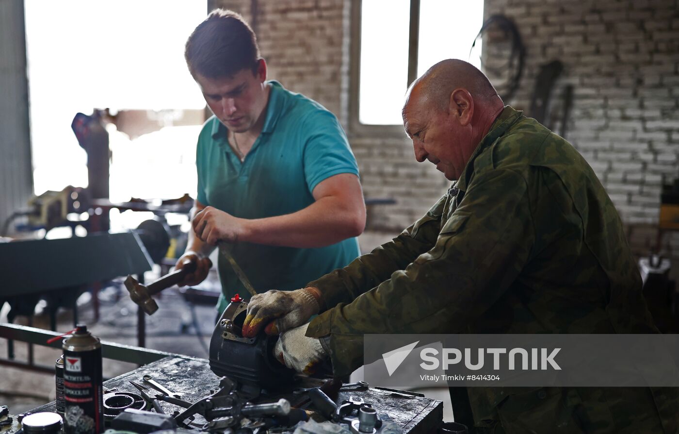 Russia WWII Military Equipment Restoration