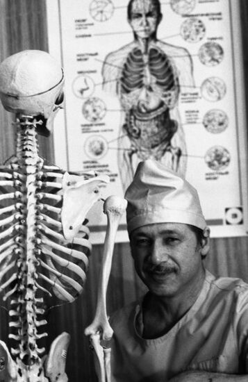 Vertebrologist Anatoly Gritsenko
