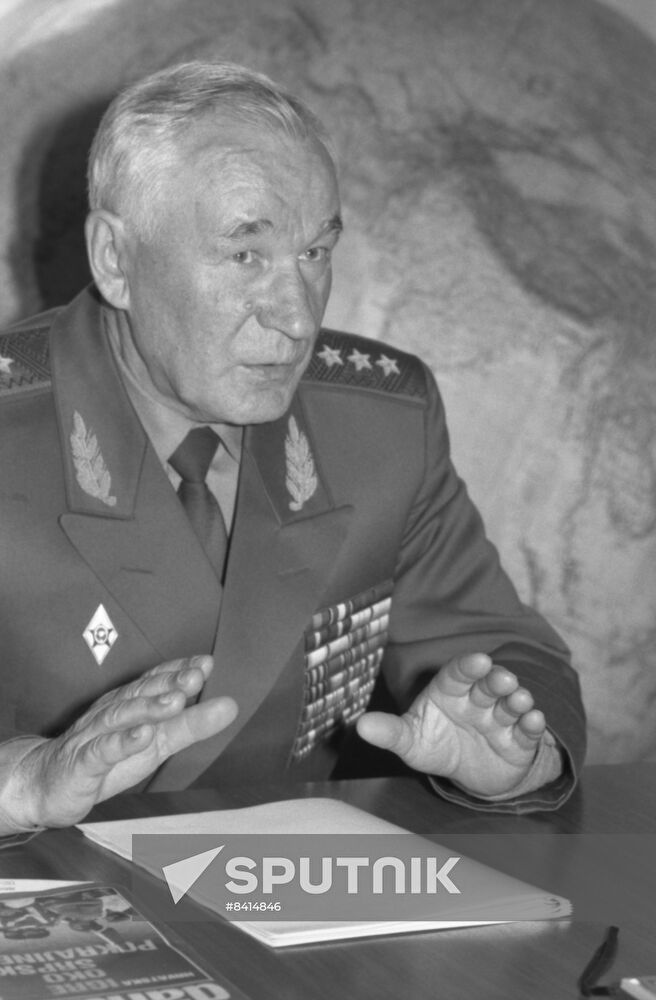 Colonel General Varfolomei Korobushin
