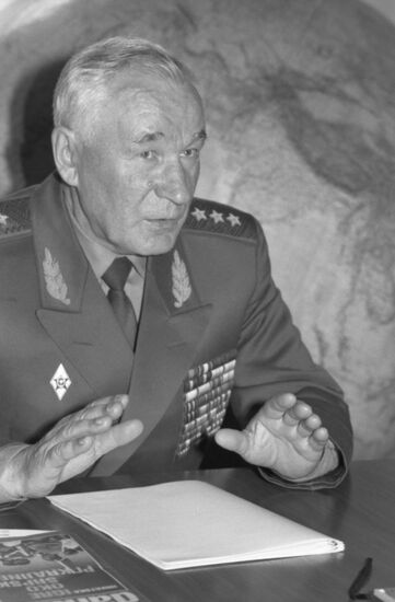 Colonel General Varfolomei Korobushin