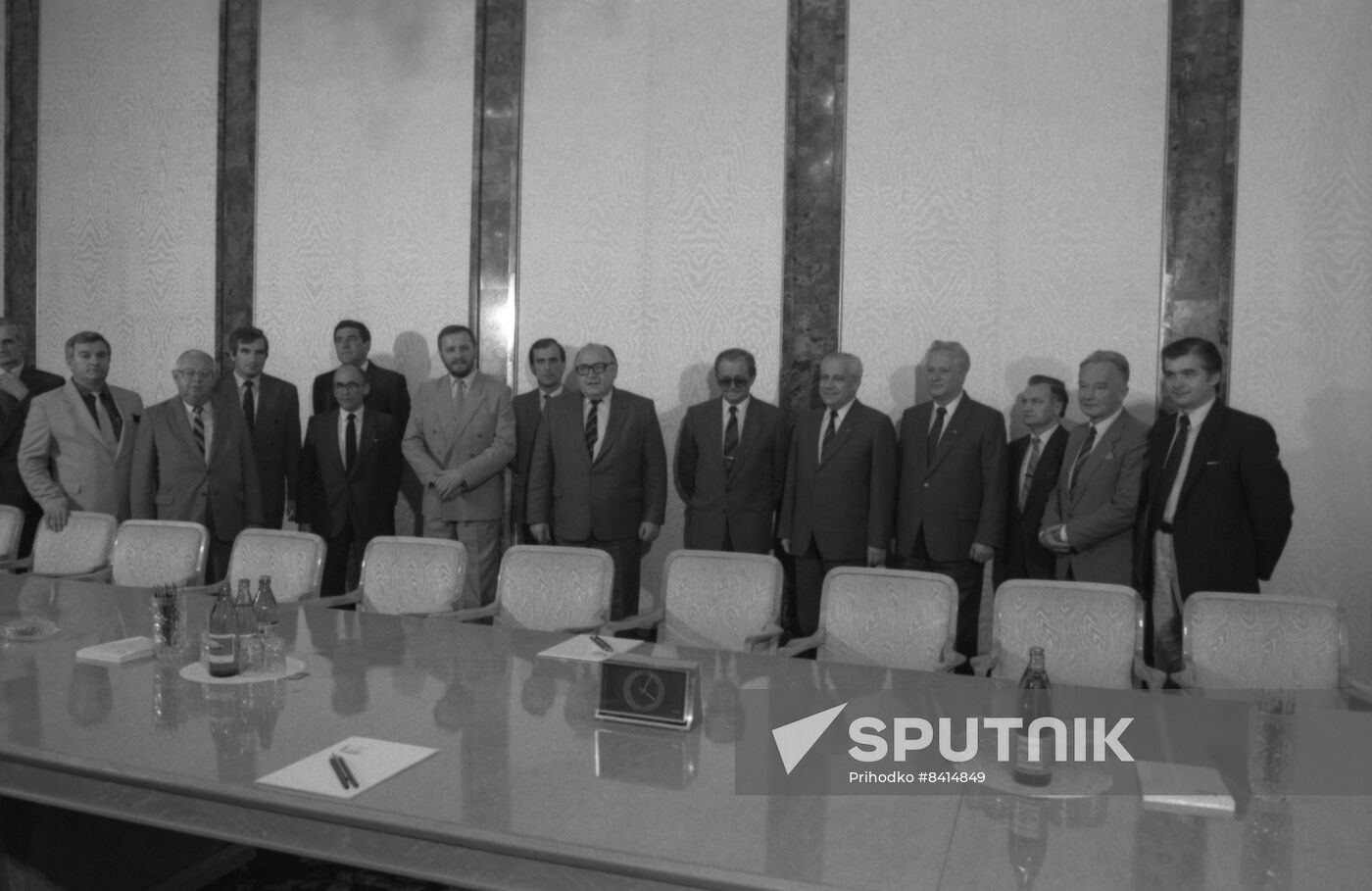 Speaker of Sejm of Polish People's Republic Speaker Mikołaj Kozakiewicz visits USSR