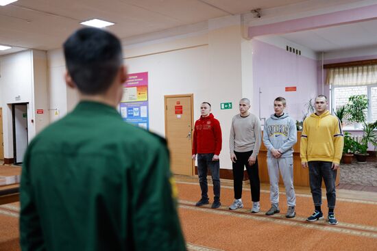 Russia Defence Conscripts