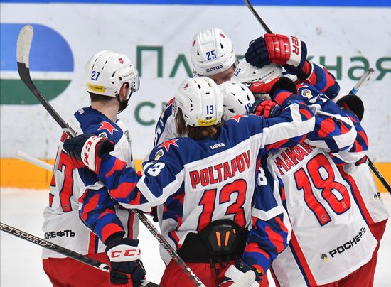 Russia Ice Hockey Continental League Ak Bars - CSKA