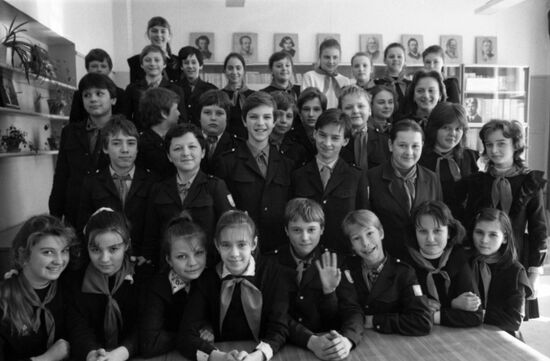 Students of Moscow School No. 248