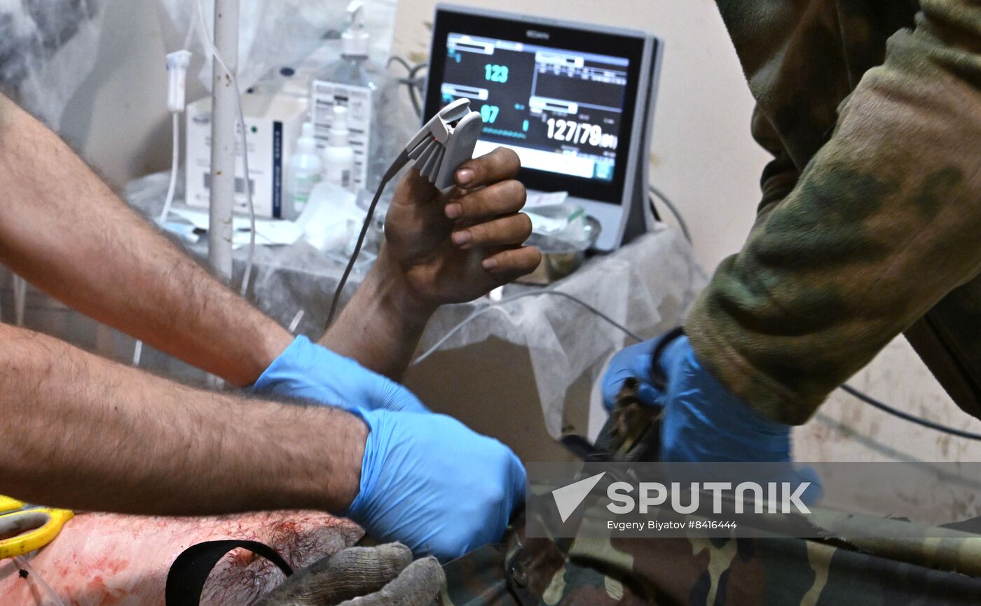 Russia Ukraine Military Operation Frontline Hospital