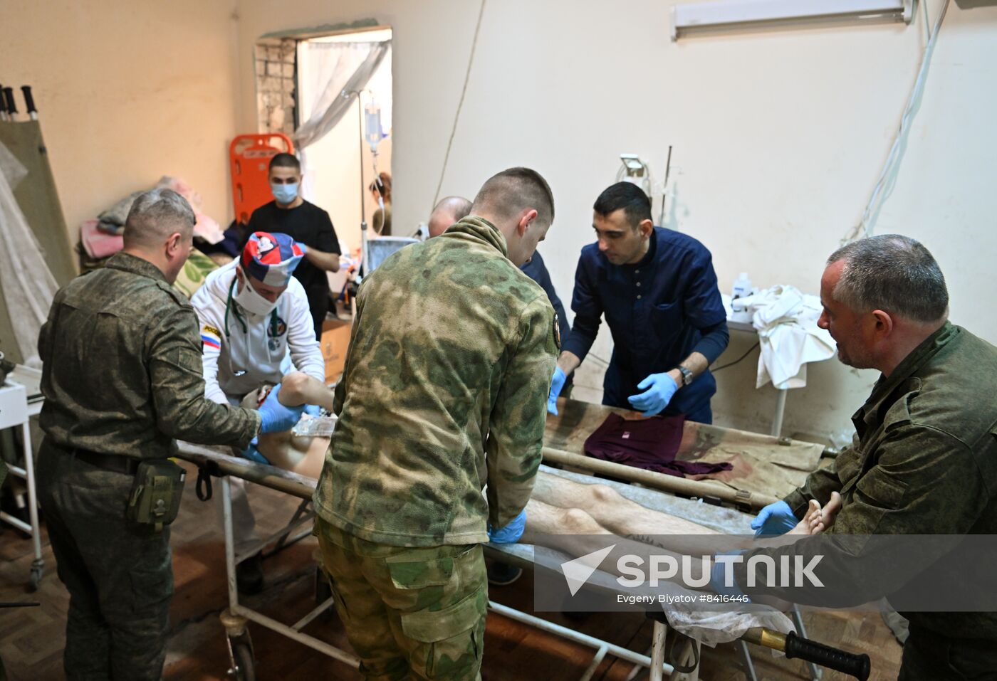 Russia Ukraine Military Operation Frontline Hospital