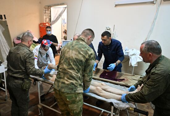 Russia Ukraine Military Operation Frontline Hospital