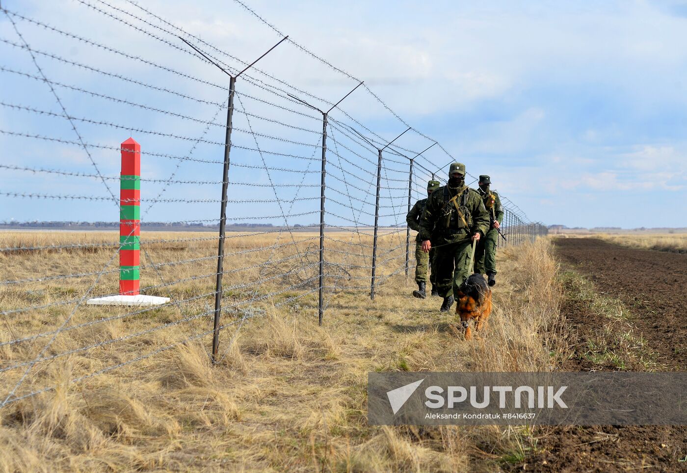 Russia Defence Border Service Exercises