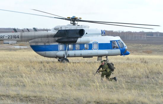 Russia Defence Border Service Exercises