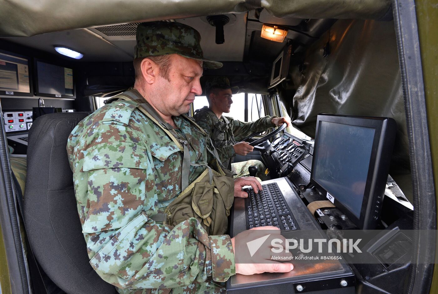 Russia Defence Border Service Exercises