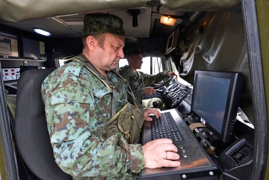 Russia Defence Border Service Exercises