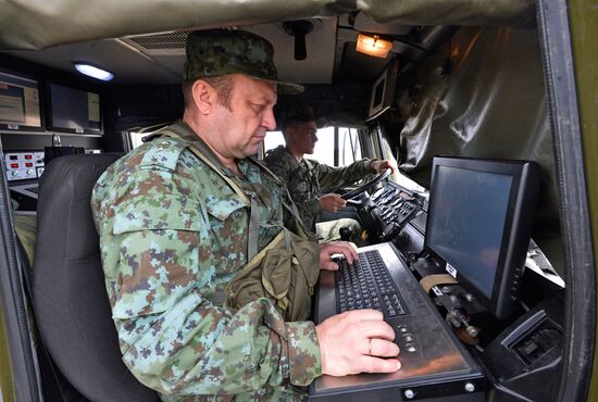 Russia Defence Border Service Exercises