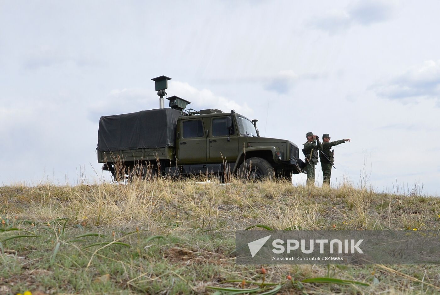 Russia Defence Border Service Exercises