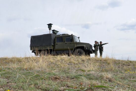 Russia Defence Border Service Exercises